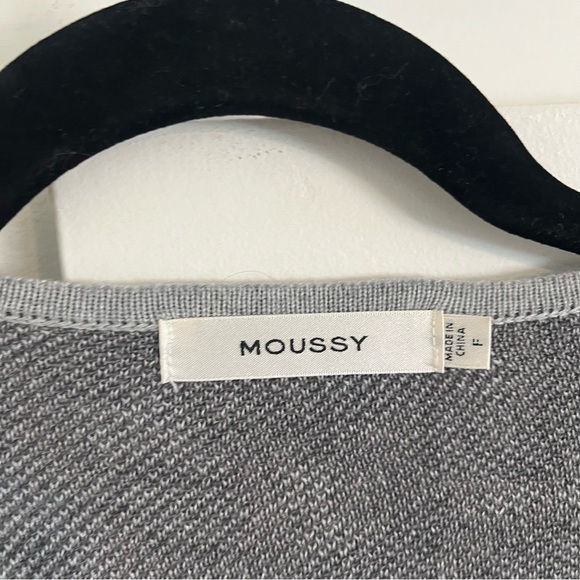 MOUSSY Snow Leopard Print Duster Cardigan Sweater - Picture 8 of 10